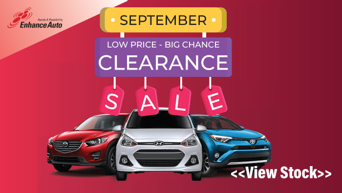 SEPTEMBER CLERRANCE SALE